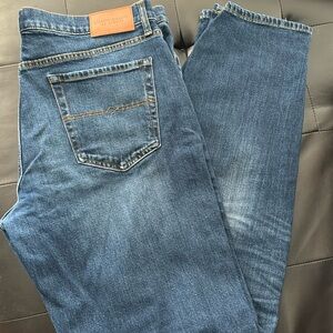 Men’s lucky brand 121 slim straight blue jeans 38 x 34